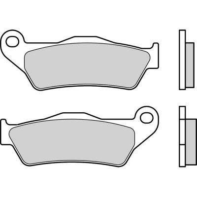 Pastillas de freno orgánicas Brembo 07BB2809 07BB2809