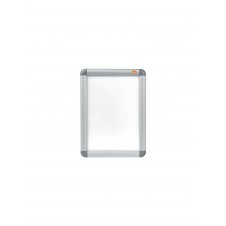 Nobo Marco Publicitario Tama?o A4 con Proteccion de PVC Antirreflectante y Resistente a la Intemperie - Marco de Aluminio Elegante 5028252194105