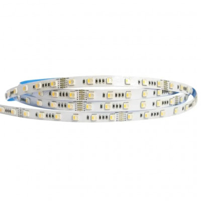 Tira LED RGBW 4000K 24V 19,2W/m 60L/m IP20 10mm 5m NEW