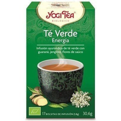 Yogi Tea Energia Te Verde 17 Bolsit