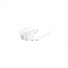 Belkin WCH020KQ2MWH-B6 cargador de dispositivo móvil Universal Blanco Corriente alterna Carga rápida Interior