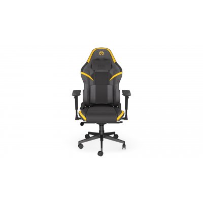 Scrim YL Butaca para jugar Asiento de malla Negro, Amarillo