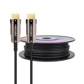 Cable HDMI Nanocable, V2.0, AOC, 4K@60Hz, 18Gbps, 40 metros