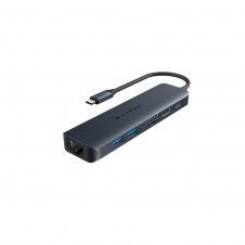 Targus HD4003GL hub de interfaz USB Tipo C 10000 Mbit/s Azul