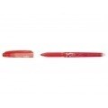 Pilot Boligrafo de gel borrable Frixion Point - Punta fina de aguja 0.5mm - Trazo 0.25mm - Grip ergonomico - Color Rojo