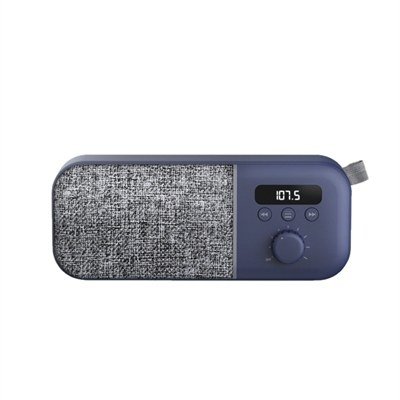 Radio energy sistem fabric box fm - 3w - 1200mah - azul
