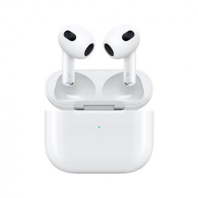 Auriculares apple airpods 3ª generac.2021 e.carga microfono - bt 5.0 - chip h1 - resist.agua - carga inalambrica
