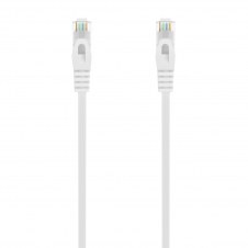 AISENS Cable de Red Latiguillo RJ45 LSZH Cat.6A 500 Mhz UTP AWG24, Blanco, 30CM