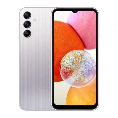 Telefono movil smartphone samsung galaxy a14 6.6pulgadas - 64gb rom - 4gb ram - plata