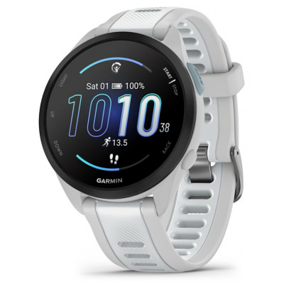 SMARTWATCH GARMIN FORERUNNER 165 MUSIC GRIS BLANCO