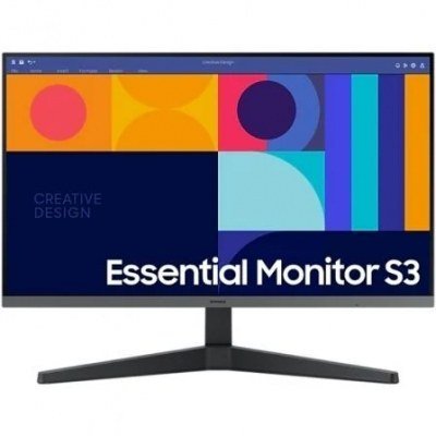 Monitor Profesional Samsung Essential Monitor S3 S27C330GAU/ 27/ Full HD/ Negro
