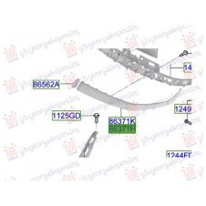 MOLDURA LATERAL PARA REJILLA DELANTERA 2024- (O)