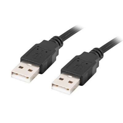 Cable usb 2.0 lanberg 1m - macho - macho - negro