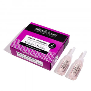 HIALURONICO keratina 2 ampollas x 10 ml