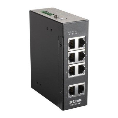 8 PORT UNMANAGED SWITCH 10/100