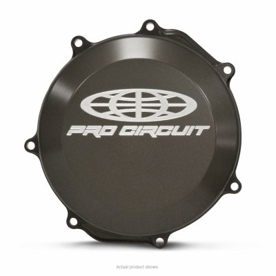 Tapa de embrague Pro Circuit para Yamaha YZ450F: aluminio, negro CCY10450F