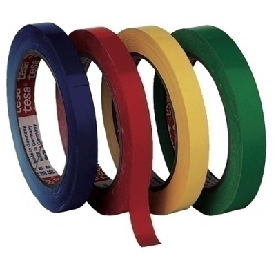 CINTA CERRAR BOLSAS TESA PVC 66x9 AZUL