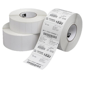 Zebra Z-Perform 1000D - Papel - adhesivo permanente - sin revestimiento - 51 x 25 mm 5860 etiqueta(s) (10 bobina(s) x 586) etiquetas - para Zebra Z4Mplus, Z6MPlus, ZM400, ZM600, Xi Series 110, 140, 17