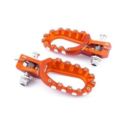 S3 Curve High Footrests Orange KTM/Husqvarna ESK-990-H-O