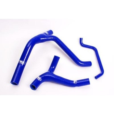 SAMCO Radiator Hoses - 3 Kawasaki KX450F KAW-23BLUE