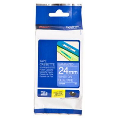 CINTA ROTULADORA AZUL / BLANCO24
