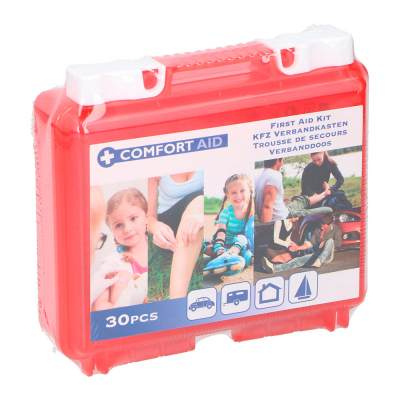 Kit primeros auxilios 30 piezas