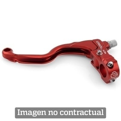 Tirador de embrague a cable para Harley Davidson. Maneta tipo 4. Color TITANIO. (CCH4T) CCH4T