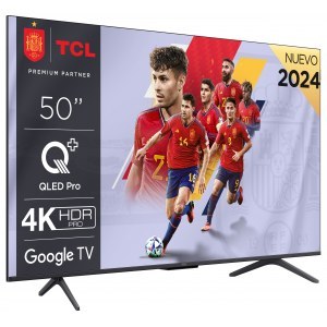 Televisión Tcl 50C655 4K Ultra HD QLED Google TV Dolby Atmos