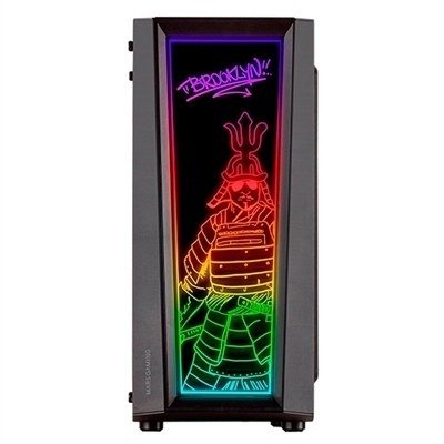 CAJA SEMITORRE MCART NEGRO ATX MARS GAMING