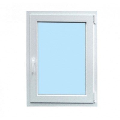 VENTANA ALUMINIO BLANCA ABATIBLE 50 X60 CM