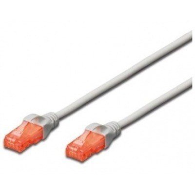 Ewent CABLE RED RJ45 CAT 6 UTP 5 M gris