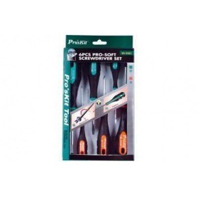 Juego 6 Destornilladores Imantados.