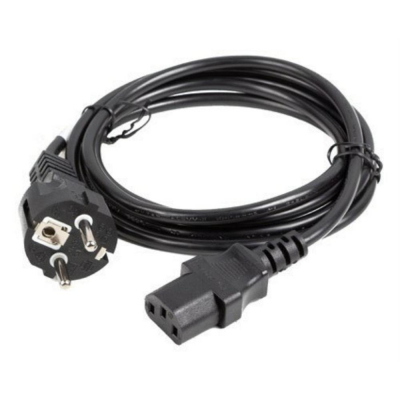 Cable de alimentacion lanberg schuko cee 7 - 7 a iec320 c13 vde 1.8m