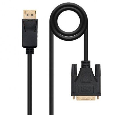 CABLE DISPLAYPORT A DVI NANOCABLE 10.15.4503 - DISPLAYPORT/MACHO - DVI/MACHO - 3M - NEGRO