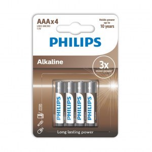 Pila Philips BRONZE ALKALINE LR03A4B/10 AAA 1 BLIS