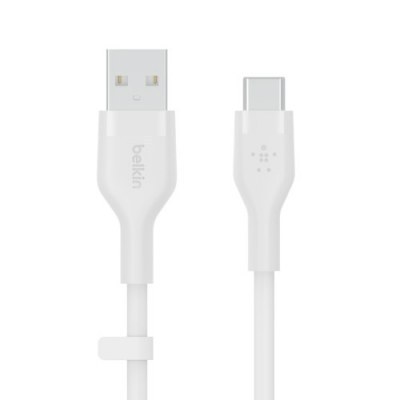 USB-A TO USB-C_SILICON 1M WHITE