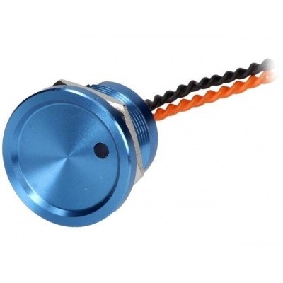 Pulsador Piezoelectrico OFF-(ON) Iluminado Naranja