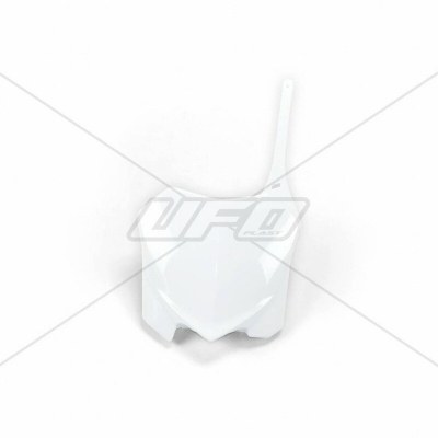 Portanúmeros delantero UFO Honda blanco HO04639-041 HO04639#041