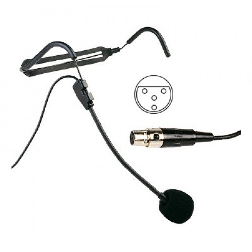 Microfono Diadema MiniXLR 4p para SHURE
