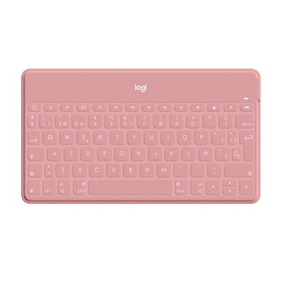 Teclado Inalámbrico por Bluetooth Logitech KEYS-TO-GO para Iphone/ Rosa
