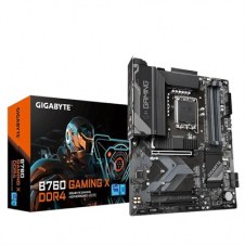 Placa base gigabyte b760 gaming x ddr4 atx - 4x ddr4 - 4x sata3 - 3x usb 3.2 - 1x usb tipo c - 5x usb 2.0