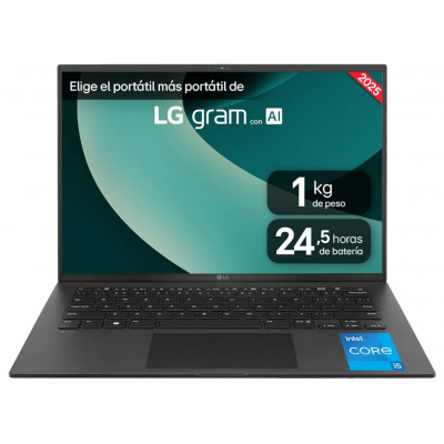 PORTATIL LG GRAM i5-1334U 8GB 256GB 14 FDOS