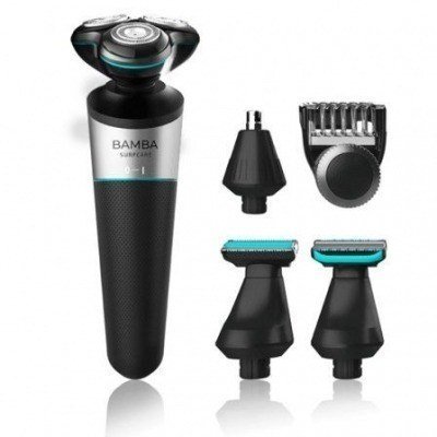Afeitadora 5 en 1 Cecotec Bamba PrecisionCare TwistGroom/ con Batería/ 7 Accesorios