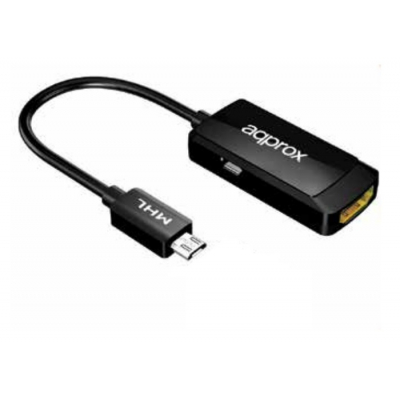 appC24 HDMI tipo A (Estándar) MicroUSB tipo B Negro