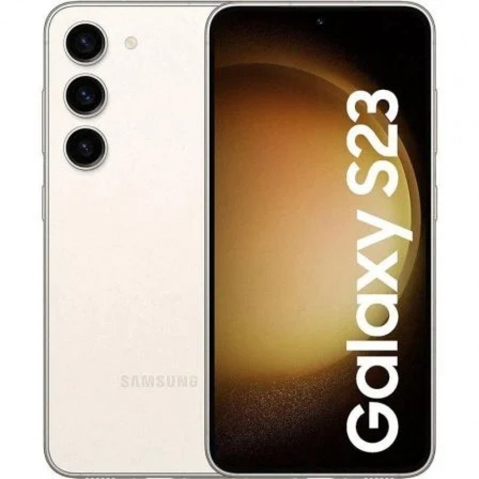 Smartphone Samsung Galaxy S23 8GB/ 128GB/ 6.1/ 5G/ Crema