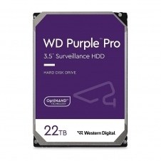 DISCO DURO INTERNO WD PURPLE PRO 22TB 3.5 ESCRITORIO SATA3 6GB/S