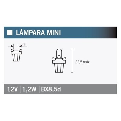 Caja de 10 lámparas OSRAM 2721MFX 2721MFX