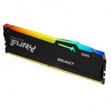 MEMORIA KINGSTON FURY BEAST RGB DDR5 8GB 6000MT/S CL40 KF5