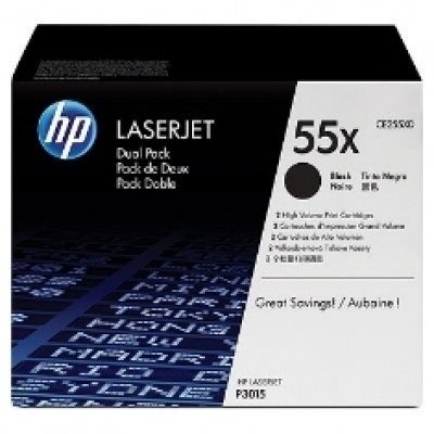 Toner hp 55x ce255xd negro 12500 paginas ce528a - ce526a