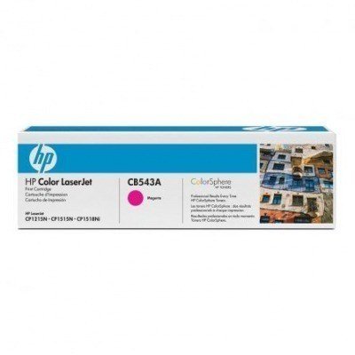 HP CB543A Magenta Cartucho de Toner Original - 125A